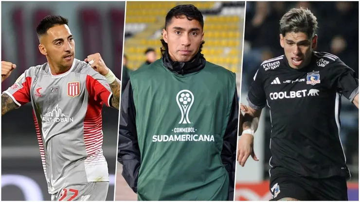 Javier Correa, Luciano Cabral, Carlos Palacios.
