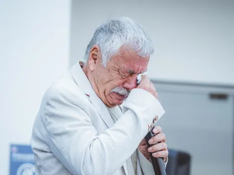 ¡Para llorar! La emoción de Caszely en la romería entonando el himno