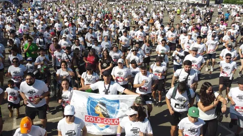 Este domingo se espera una gran cantidad de participantes para la Corrida Familiar del Club Social y Deportivo Colo Colo en el Estadio Monumental.