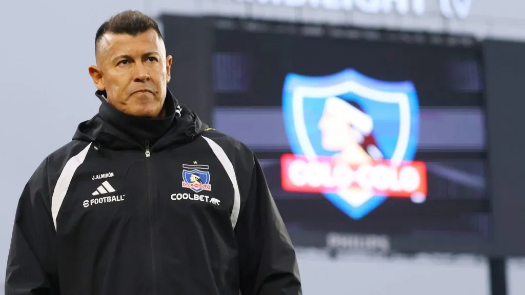 Jorge Almirón goza de un gran momento en Colo Colo.