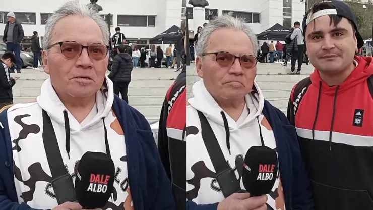 Pedro Catalán con su hijo Pablo Córdoba.