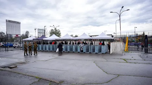 Apertura de puertas del Estadio Monumental.