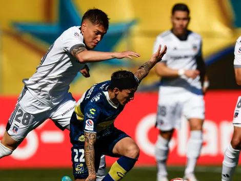 Insólito movimiento del árbitro frena ataque de Colo Colo