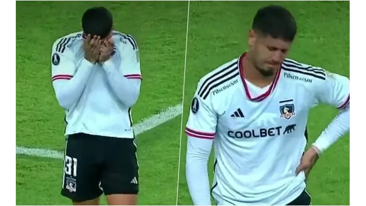 Mati de los Santos se va llorando del campo por lesión.
