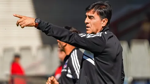 La felicidad de Gustavo Quinteros previo al debut en Copa Libertadores.