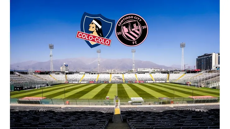 Colo Colo podría ser visita en el Monumental frente a Santiago City.
