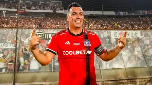 Esteban Paredes se refiere al lugar que ocupa en la historia de Colo Colo.