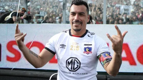 Esteban Paredes recordó los mejores pasajes con Colo Colo