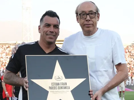 Esteban Paredes inaugurará Paseo de la fama en el Monumental