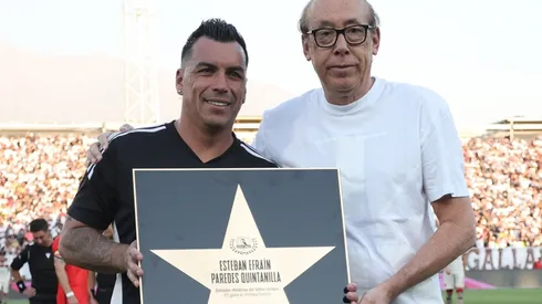 Esteban Paredes será la primera estrella del Paseo de la Fama del Estadio Monumental