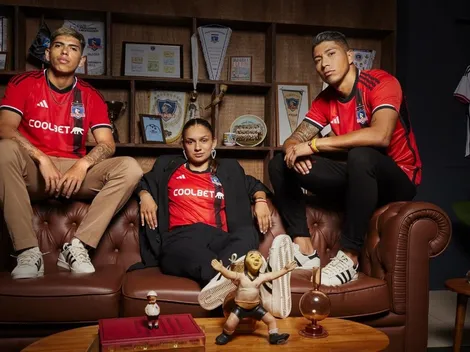 Guiño para Alianza Lima en presentación de la camiseta de Colo Colo