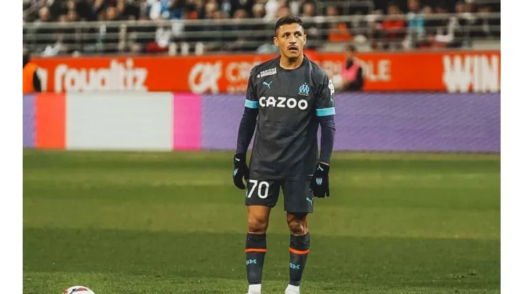 Alexis Sánchez se matricula con un doblete en el Marsella.