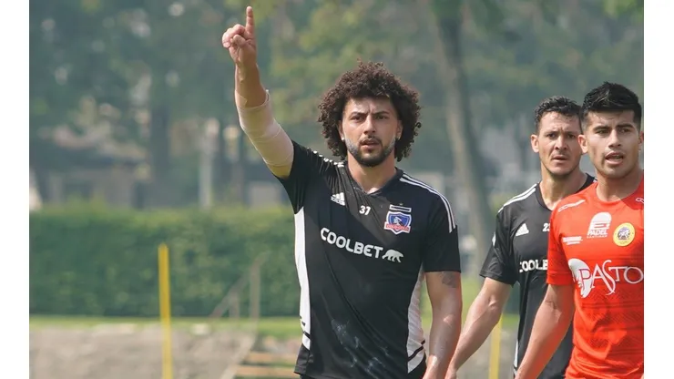 Maximiliano Falcón suma fútbol en un nuevo amistoso.