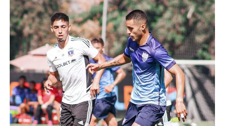 Colo Colo vence a Recoleta en partido amistoso.