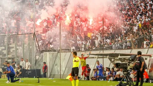 Lapidario informe del árbitro por incidentes en el clásico.