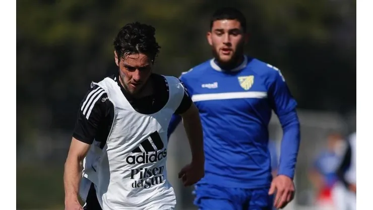 Marco Rojas fue titular en el amistoso ante Barnechea.