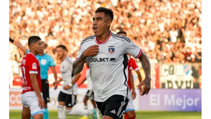 Darío Lezcano volvió a celebrar con la camiseta de Colo Colo