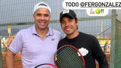 Fernando González y Matías Fernández sacan aplausos en los hinchas de Colo Colo