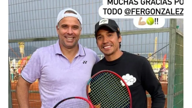 Fernando González y Matías Fernández sacan aplausos en los hinchas de Colo Colo