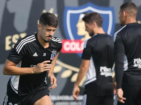 De los Santos continúa trabajando diferenciado en Colo Colo