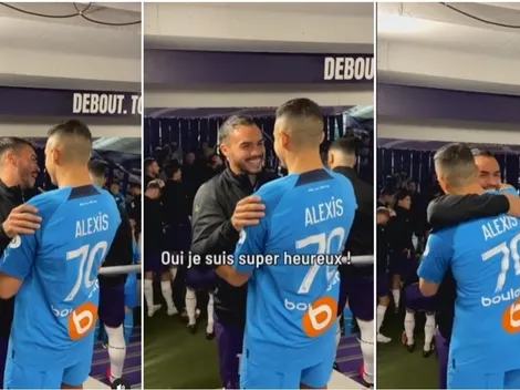 Muestran el hermoso reencuentro lleno de risas de Suazo y Alexis