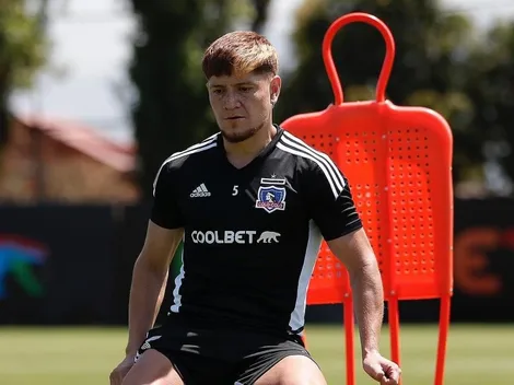Leo Gil feliz de volver a entrenar con sus compañeros en Colo Colo