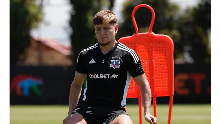 Leo Gil feliz de volver a entrenar con sus compañeros en Colo Colo.