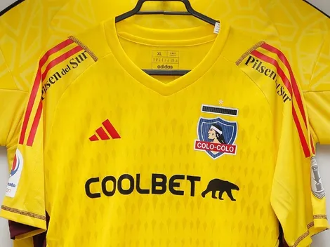 La nueva camiseta de arquero que ocupará Cortés en Colo Colo
