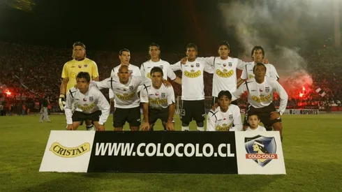 Los cuatro jugadores que siguen vigente de Colo Colo 2006.