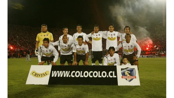 Los cuatro jugadores que siguen vigente de Colo Colo 2006.