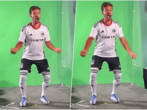 Bouzat la rompe y grita alocadamente los goles con la nueva camiseta