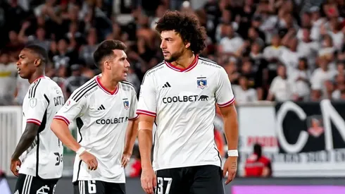 Colo Colo se quedó con 10 por la expulsión de Falcón.