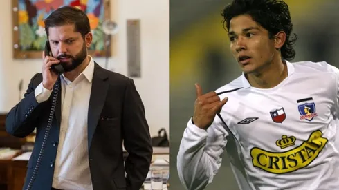 El Presidente Gabriel Boric se despidió de Matías Fernández