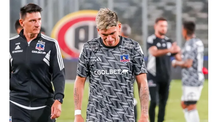 Carlos Palacios fue expulsado una vez finalizado el partido.