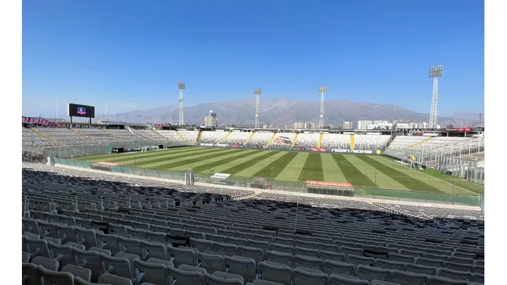 Así luce la cancha David Arellano del estadio Monumental