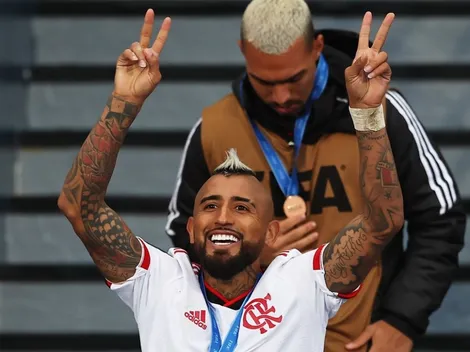 Arturo Vidal vuelve a ser el King en Flamengo