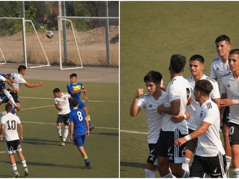 Colo Colo Fútbol Joven logra grandes resultados ante Barnechea