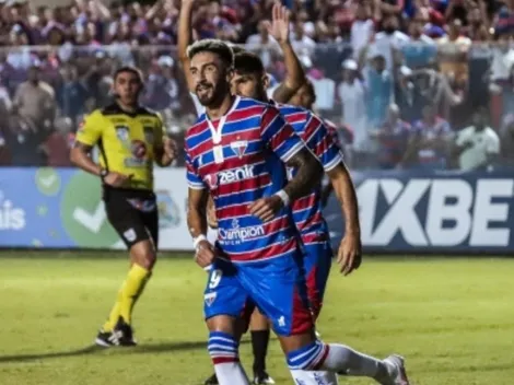 La jugada de Lucero que indigna a los hinchas de Fortaleza