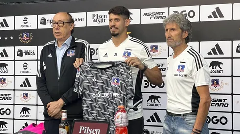 Matías de los Santos fue presentado en Colo Colo