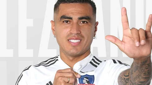 Colo Colo oficializa la llegada de Darío Lezcano.