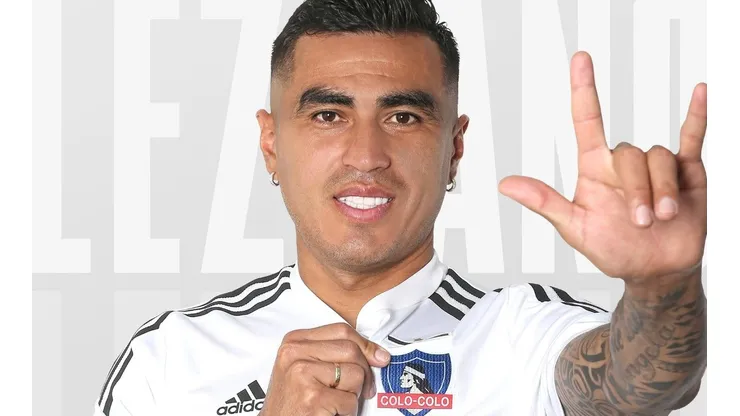 Colo Colo oficializa la llegada de Darío Lezcano.