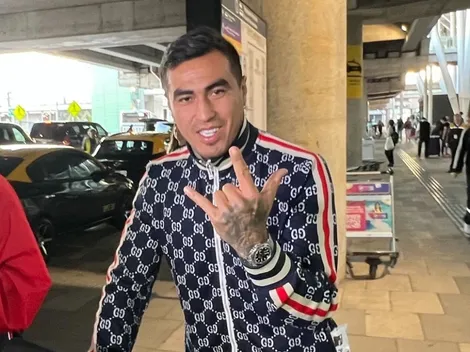 El solitario entrenamiento de Darío Lezcano en Colo Colo