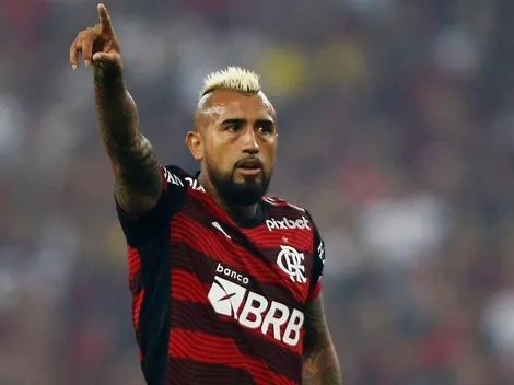 La furia de Vidal tras no ver minutos en triunfo de Flamengo