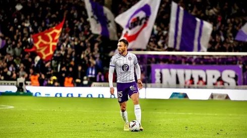 Gabriel Suazo hizo su debut como titular en el Toulouse