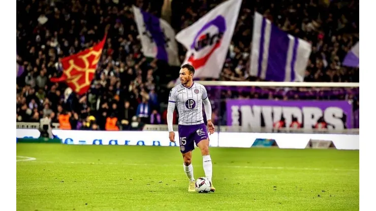 Gabriel Suazo hizo su debut como titular en el Toulouse