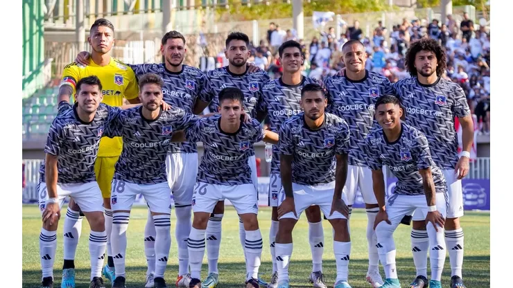La formación de Colo Colo para enfrentar a O’Higgins.