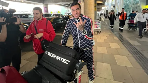 Darío Lezcano ya está en Chile para sumarse a Colo Colo