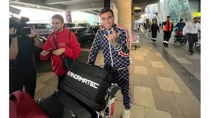 Darío Lezcano ya está en Chile para sumarse a Colo Colo