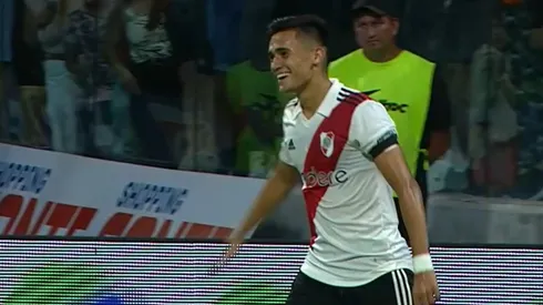 Pablo Solari es la gran figura del triunfo de River Plate