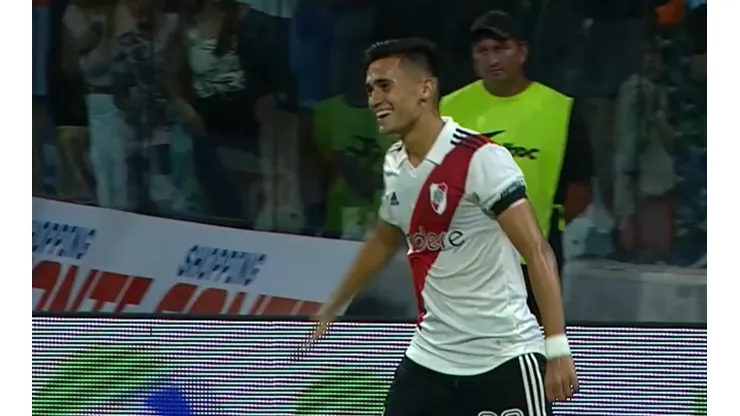 Pablo Solari es la gran figura del triunfo de River Plate